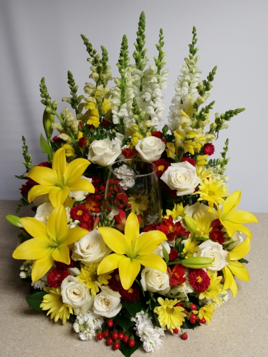 bespoke flower arrangements